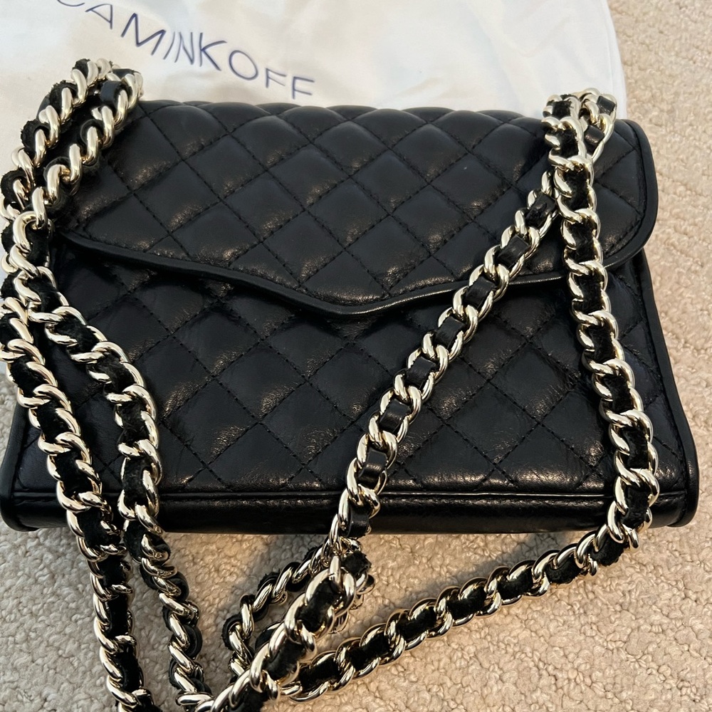 Rebecca Minkoff Quilted Affair Leather Mini Shoulder Bag
